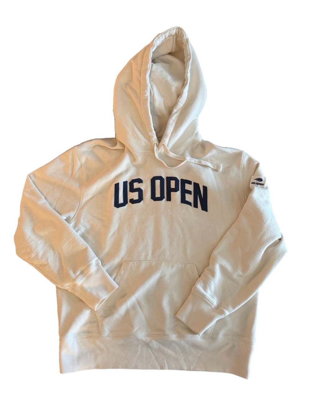 Standard Rec US Open Cream Pullover Hoodie Sweatshirt XL